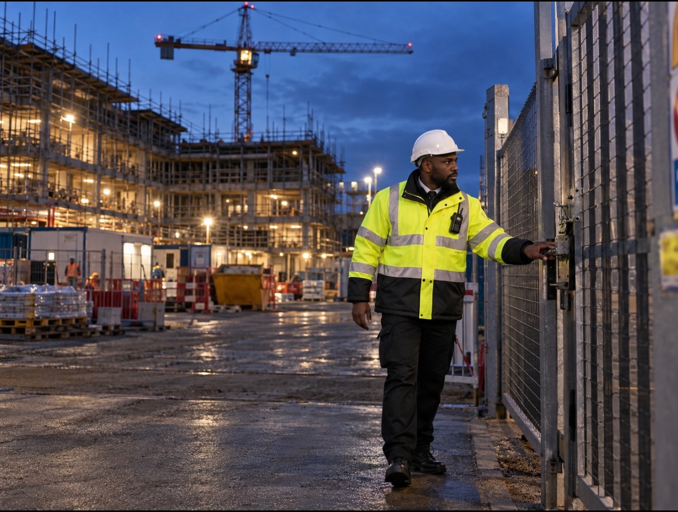 The Importance of Visible Security on Construction Sites
